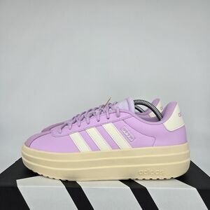 adidas VL Court Bold JI1791 Bliss Lilac Ice Lavender Women's Shoes Size 7.5 New